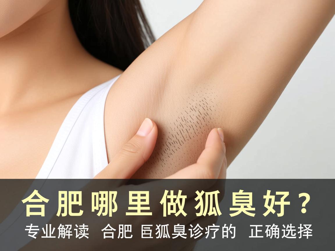 合肥哪里做狐臭好？专业解读合肥狐臭诊疗的正确选择