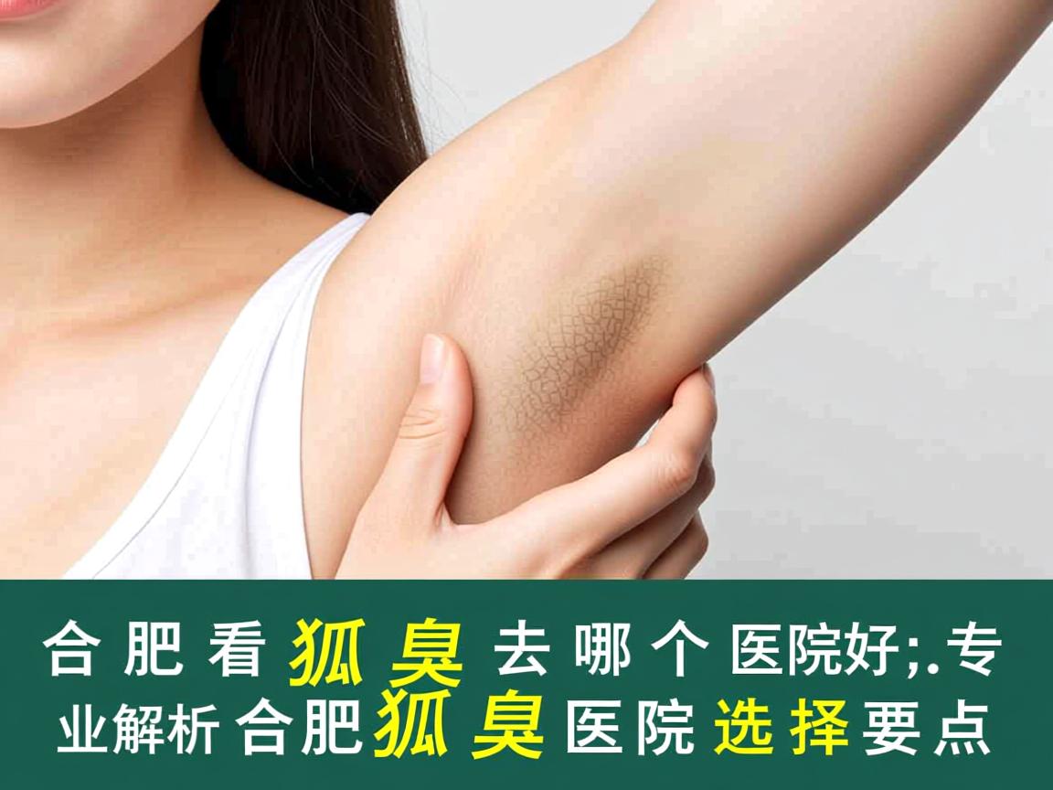 合肥看狐臭去哪个医院好，专业解析合肥狐臭医院选择要点