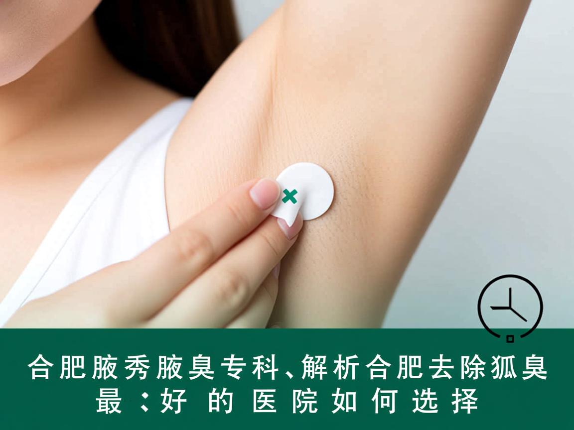 合肥腋秀腋臭专科，解析合肥去除狐臭最好的医院如何选择