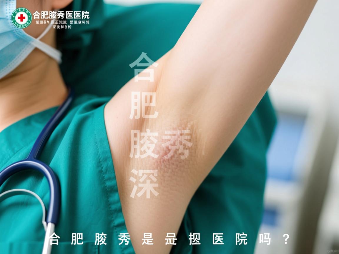 合肥腋秀医院是正规医院吗？深度解析合肥腋秀医院的正规性与专业性