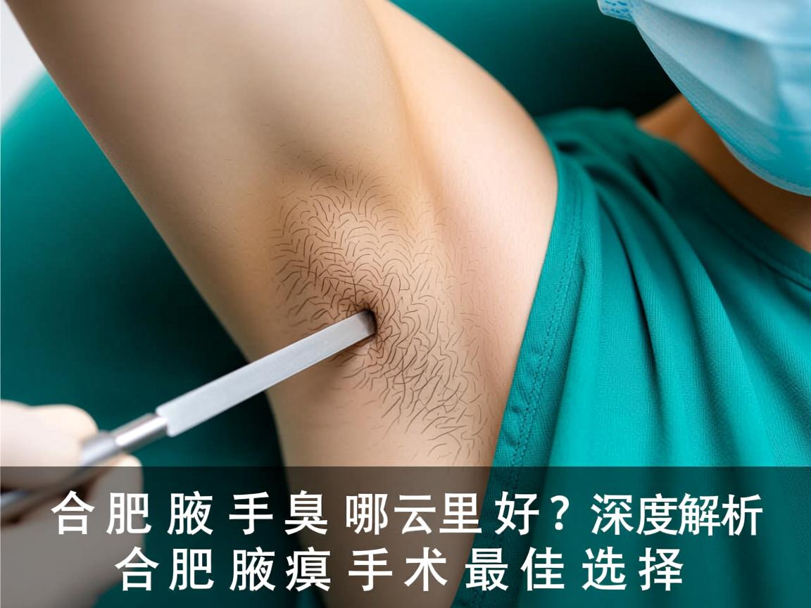 合肥腋臭手术哪里好？深度解析合肥腋臭手术最佳选择