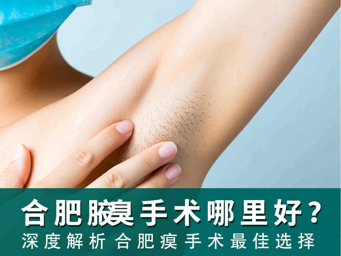 合肥腋臭手术哪里好？深度解析合肥腋臭手术最佳选择