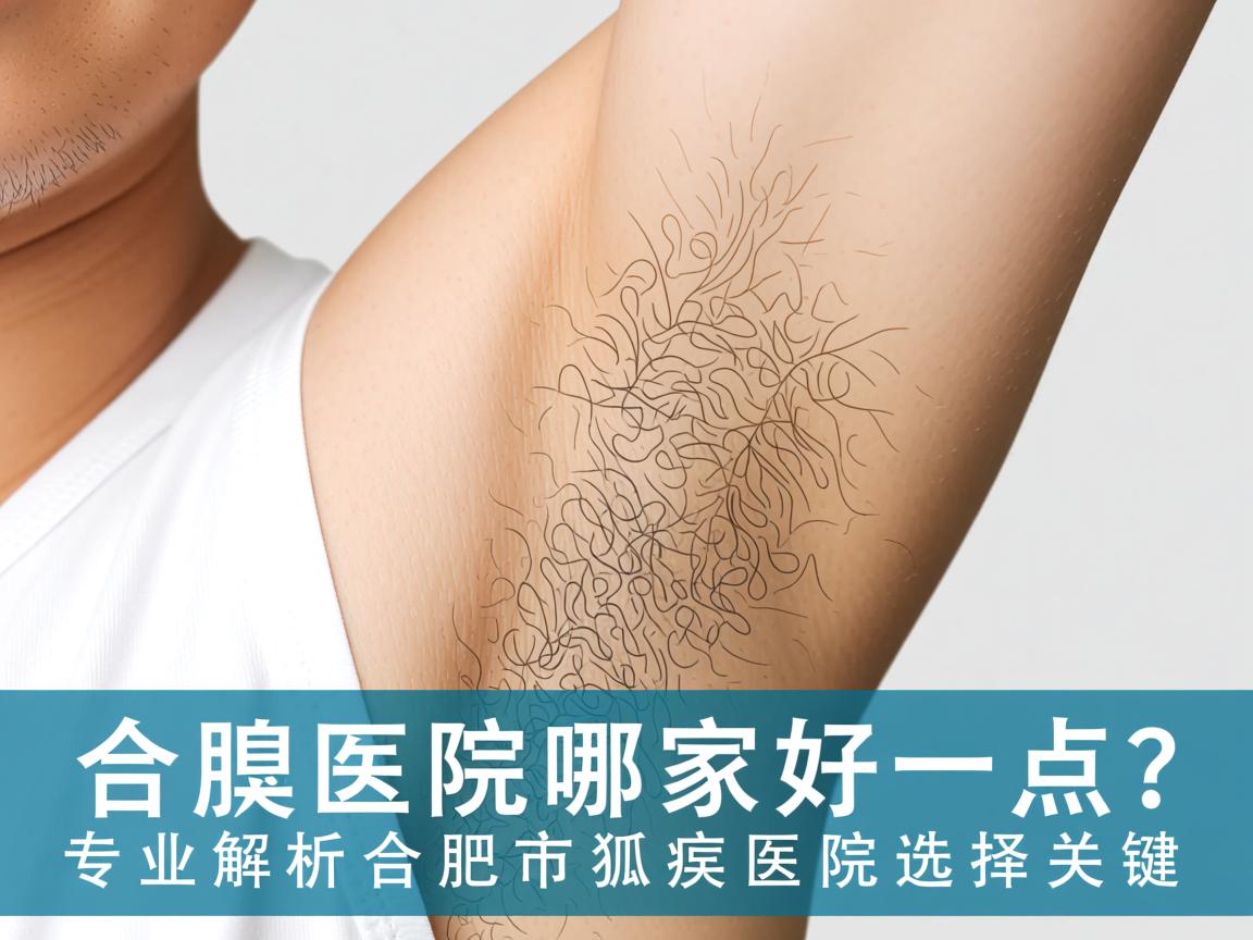 合肥腋臭医院哪家好一点？专业解析合肥市狐臭医院选择关键