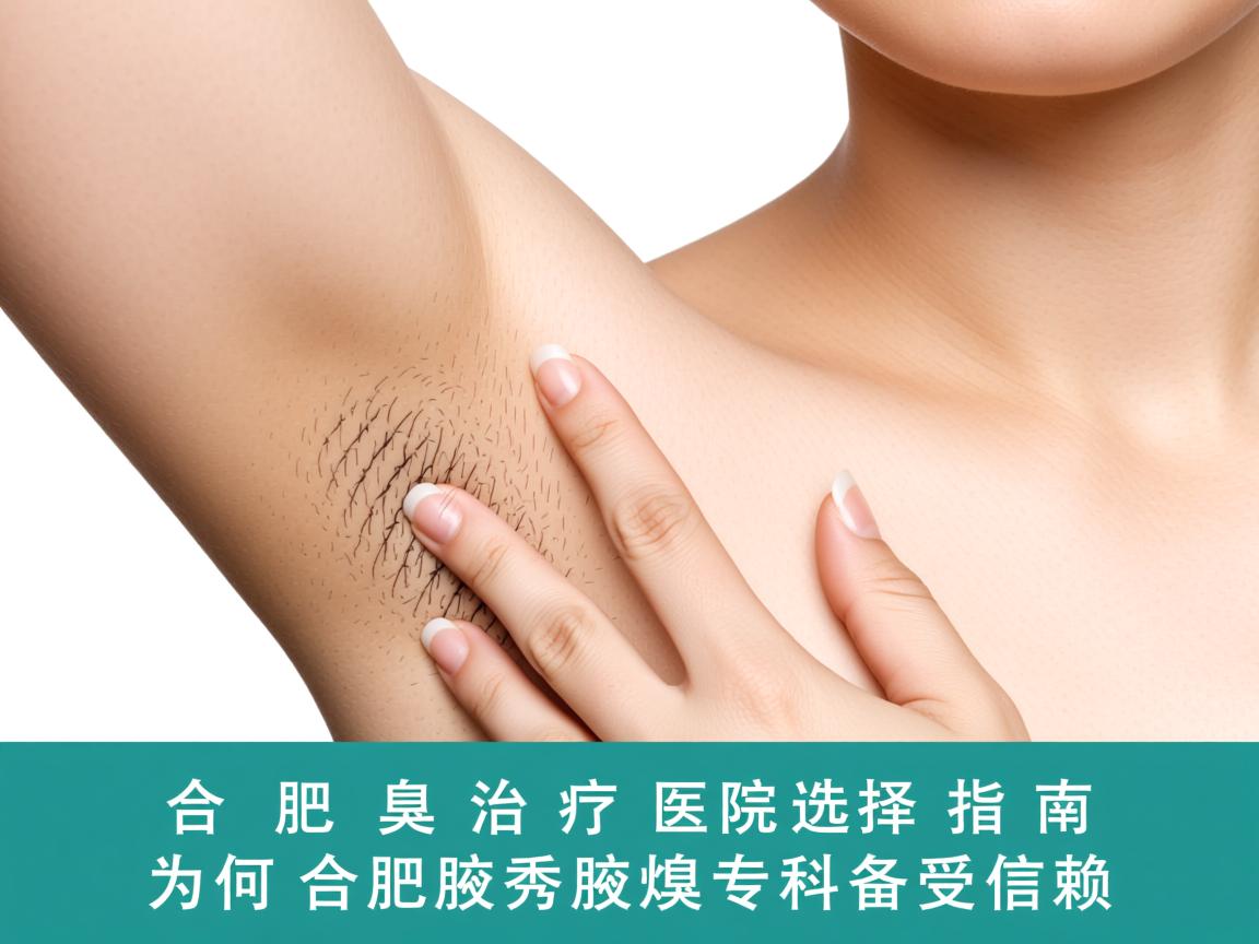 合肥腋臭治疗医院选择指南，为何合肥腋秀腋臭专科备受信赖