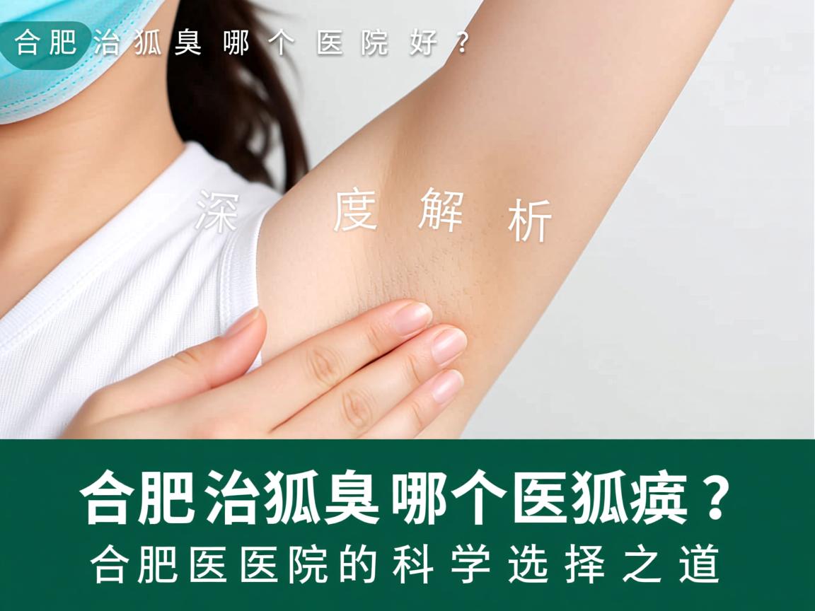 合肥治狐臭哪个医院好？深度解析合肥狐臭医院的科学选择之道