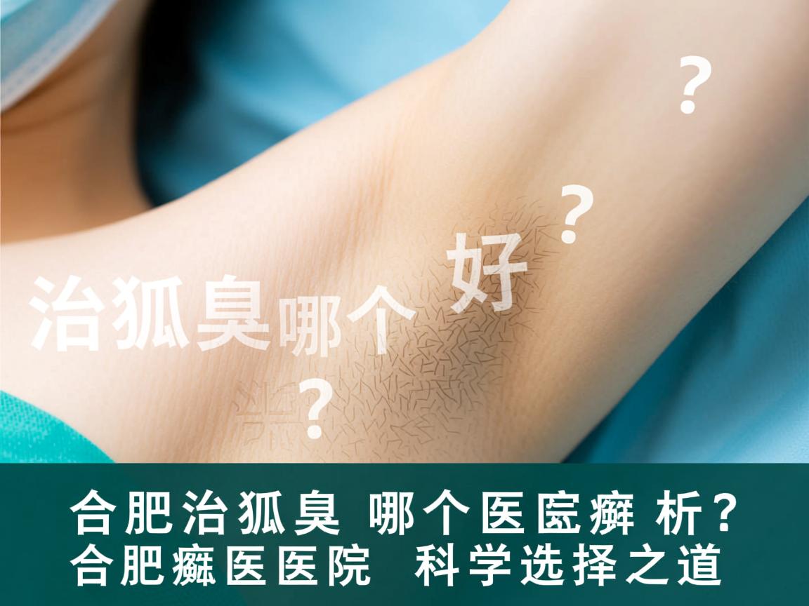 合肥治狐臭哪个医院好？深度解析合肥狐臭医院的科学选择之道
