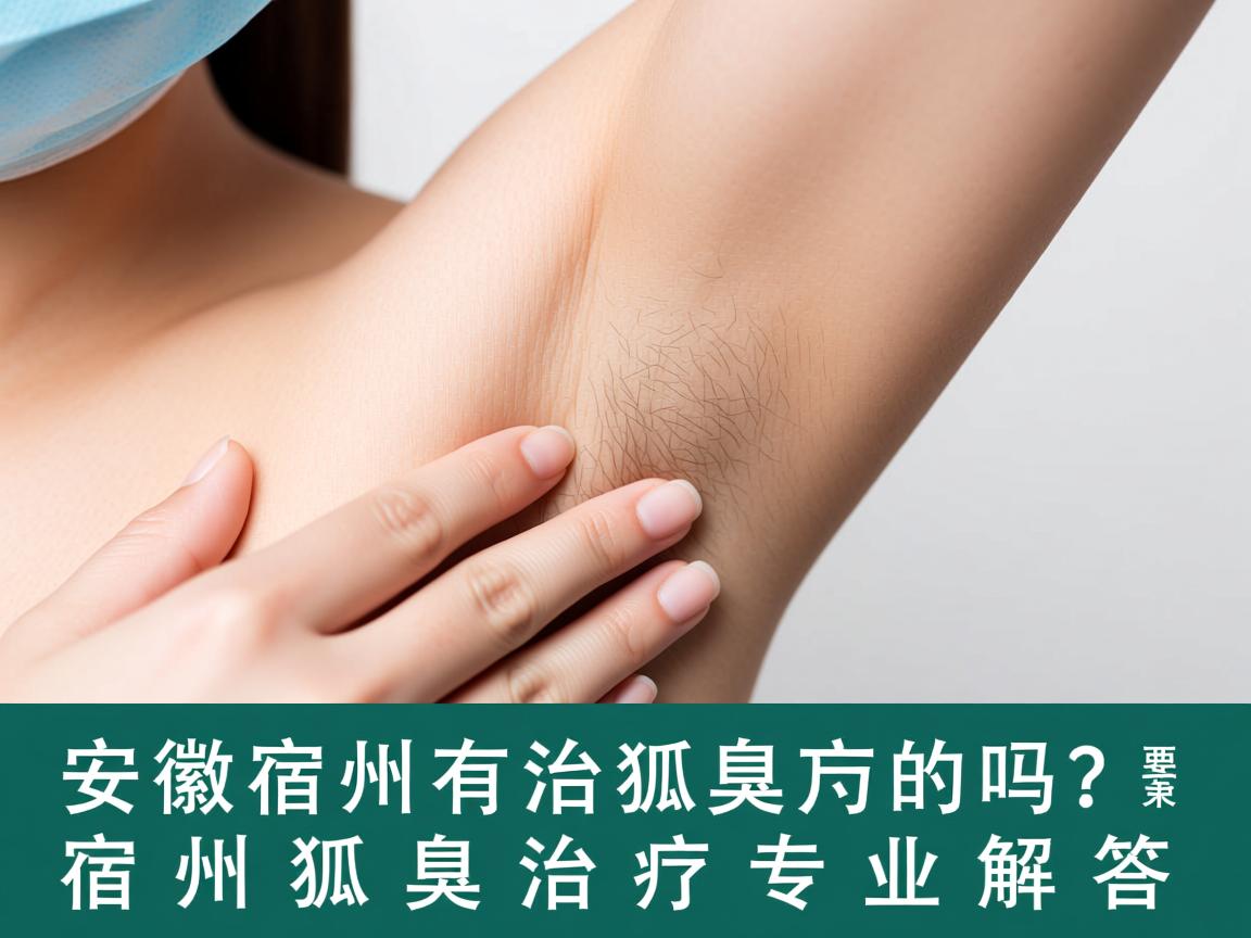 安徽宿州有治狐臭的吗？宿州狐臭治疗专业解答
