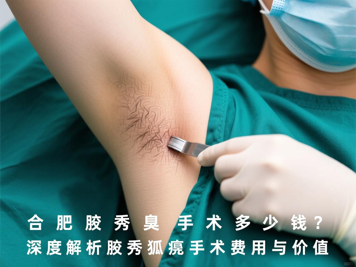 合肥腋秀腋臭手术多少钱？深度解析腋秀狐臭手术费用与价值