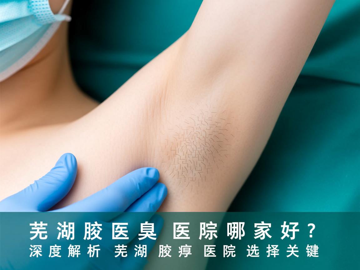 芜湖腋臭医院哪家好？深度解析芜湖腋臭医院选择关键