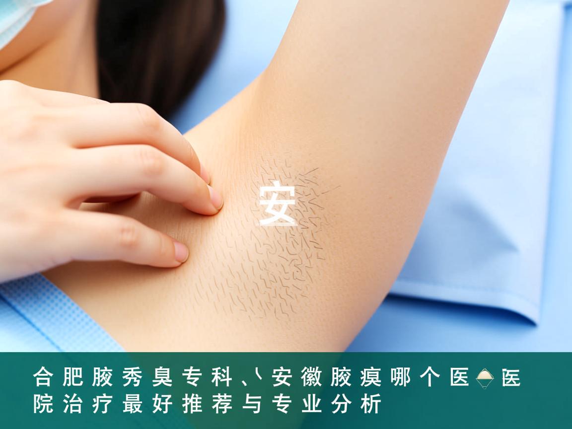 合肥腋秀腋臭专科，安徽腋臭哪个医院治疗最好推荐与专业分析
