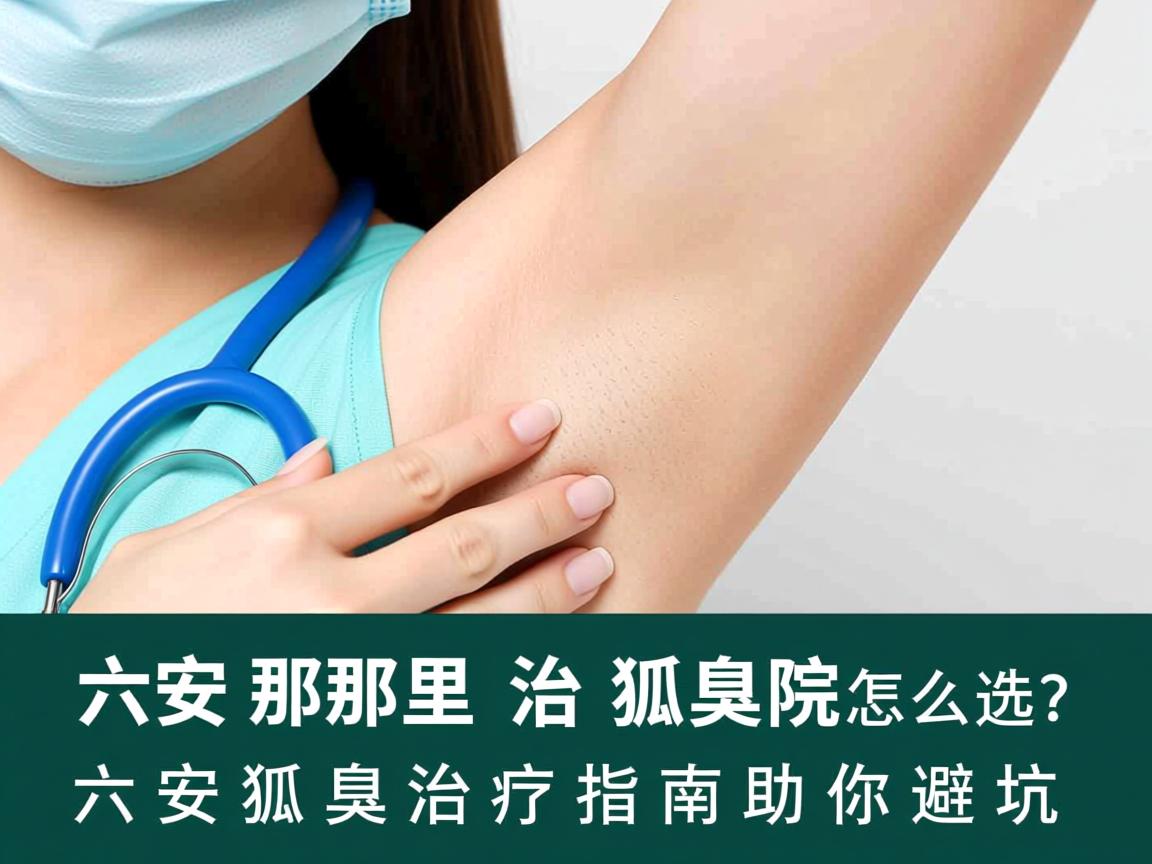 六安那里治狐臭的医院怎么选？六安狐臭治疗指南助你避坑
