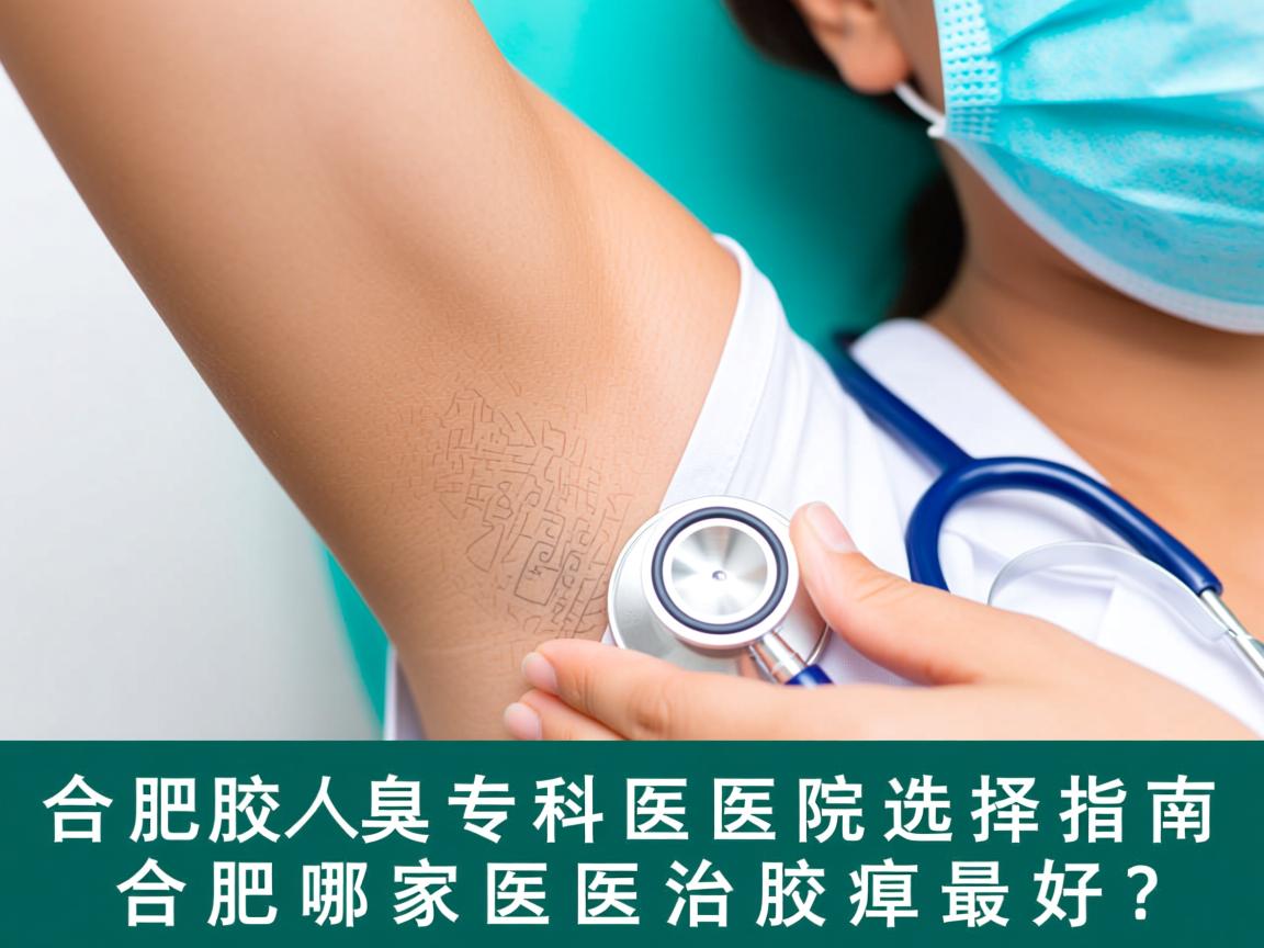 合肥腋臭专科医院选择指南，合肥哪家医院治腋臭最好？