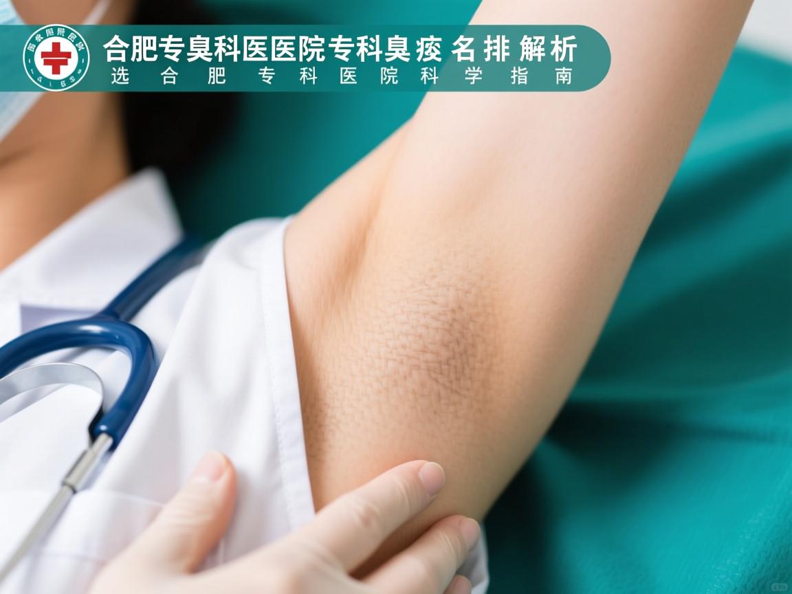 合肥腋臭专科医院排名解析，选择合肥腋臭专科医院的科学指南