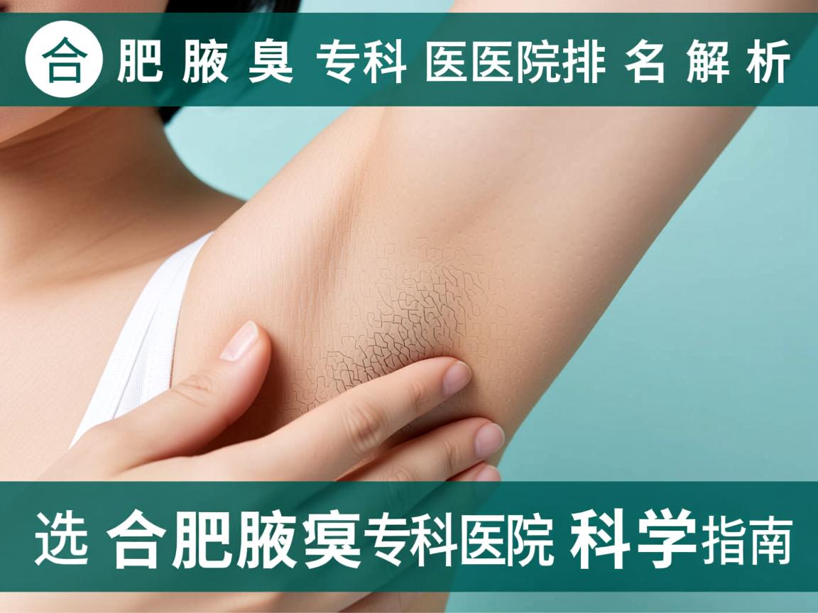 合肥腋臭专科医院排名解析，选择合肥腋臭专科医院的科学指南