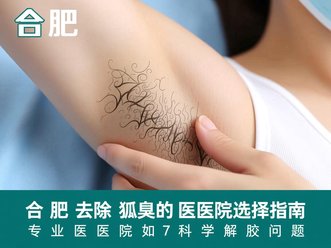 合肥去除狐臭的医院选择指南，专业医院如何科学解决腋臭问题