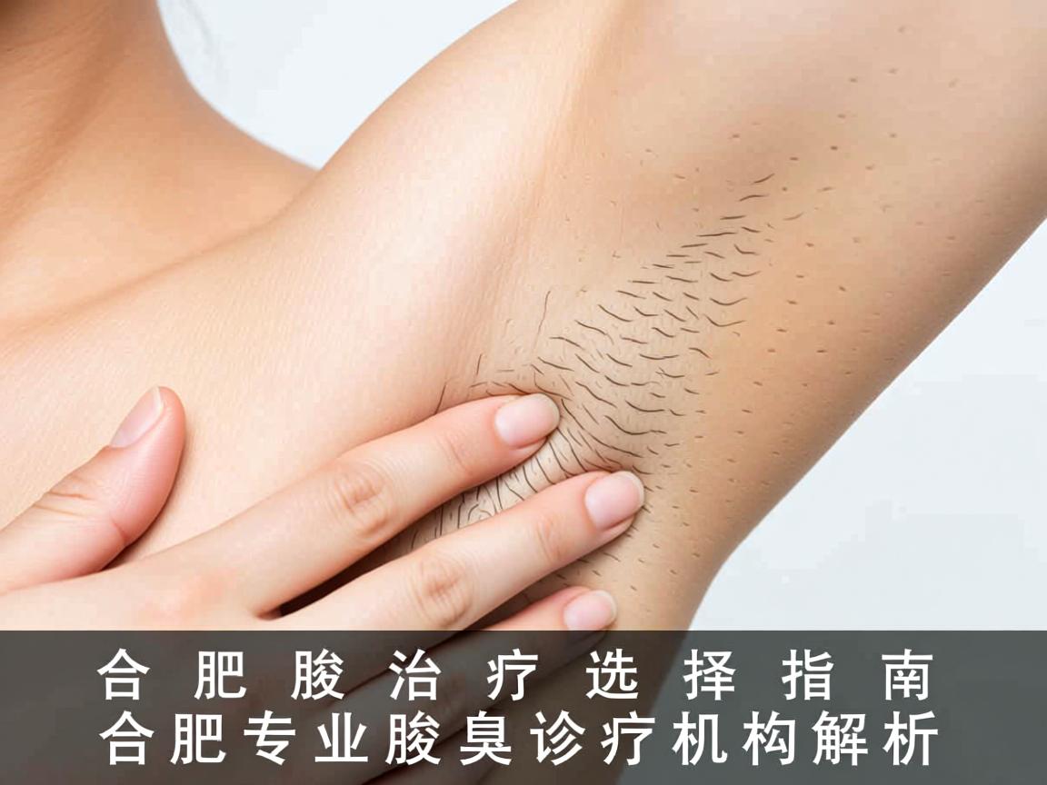 合肥腋臭治疗选择指南，合肥专业腋臭诊疗机构解析
