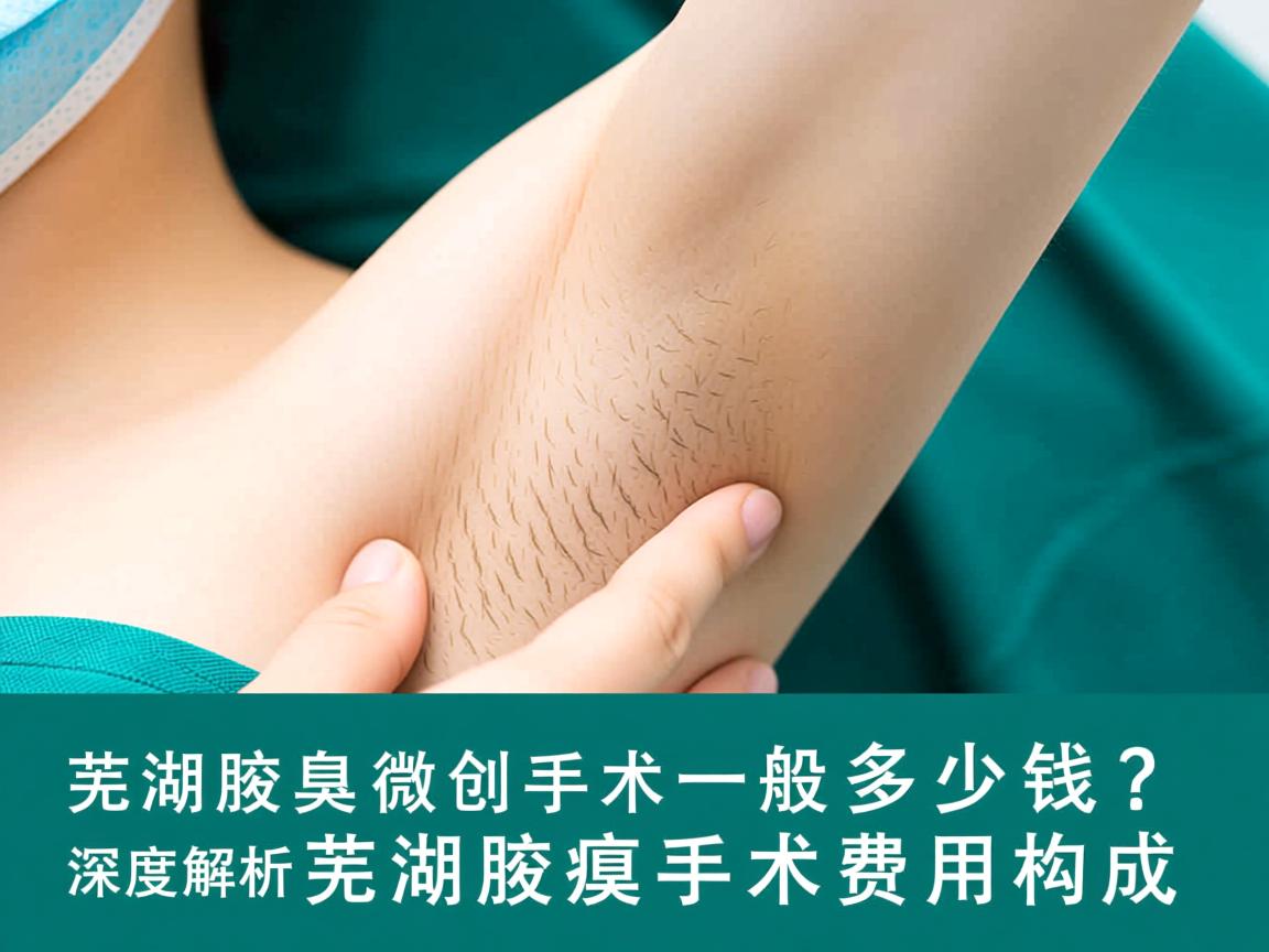 芜湖腋臭微创手术一般多少钱？深度解析芜湖腋臭手术费用构成
