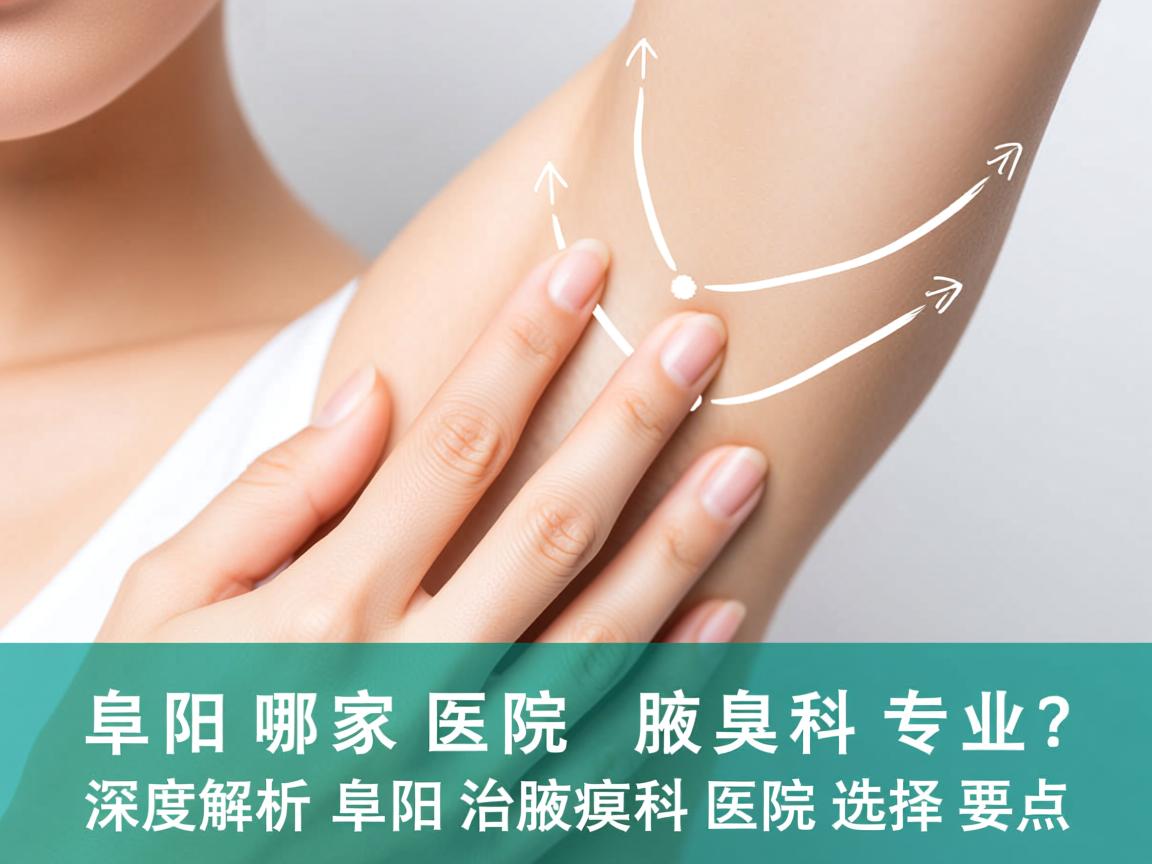 阜阳哪家医院治腋臭科专业？深度解析阜阳治腋臭科医院的选择要点
