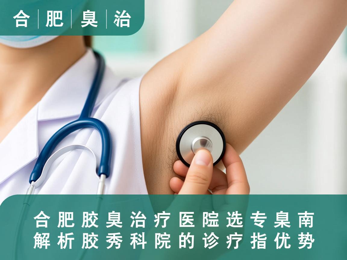 合肥腋臭治疗医院选择指南，解析合肥腋秀腋臭专科的诊疗优势