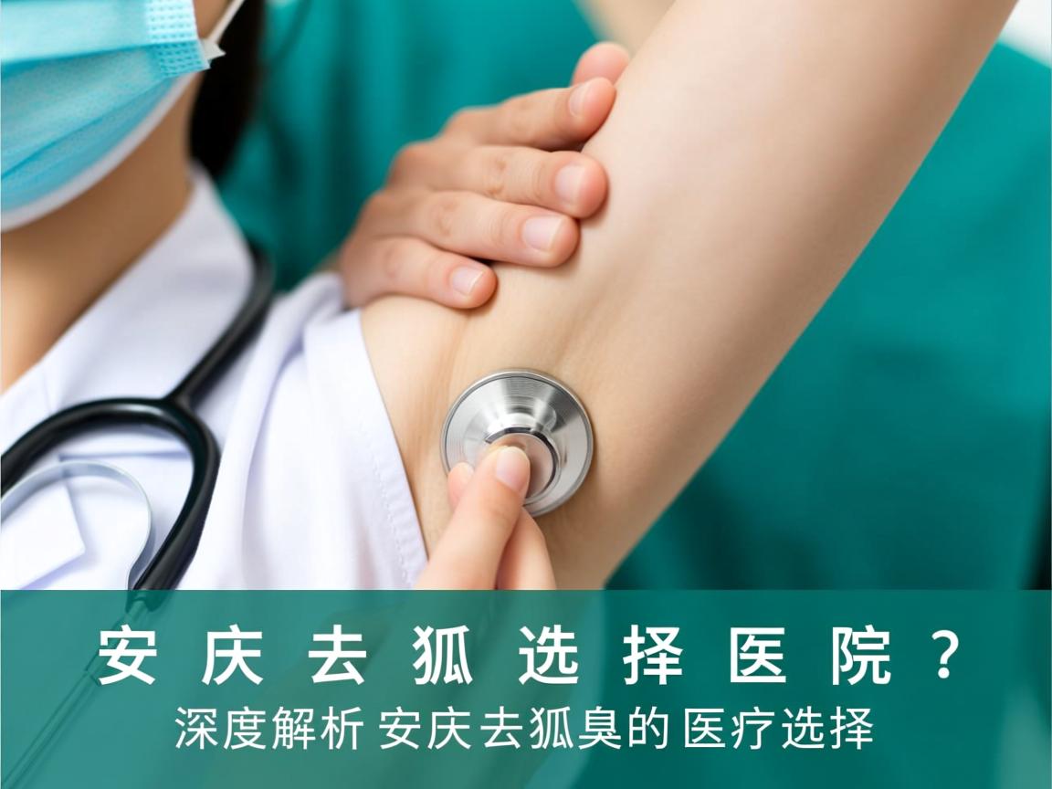 在安庆去狐臭选择哪家医院？深度解析安庆去狐臭的医疗选择