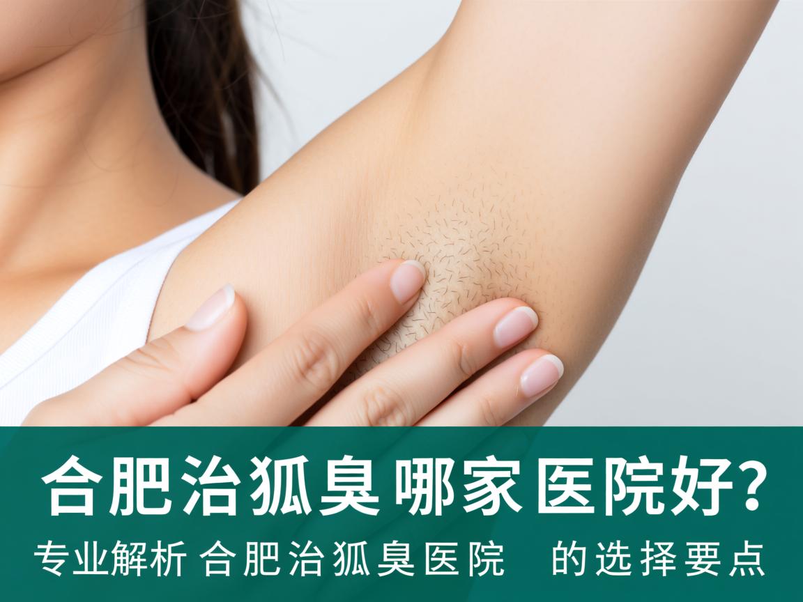 合肥治狐臭哪家医院好？专业解析合肥治狐臭医院的选择要点