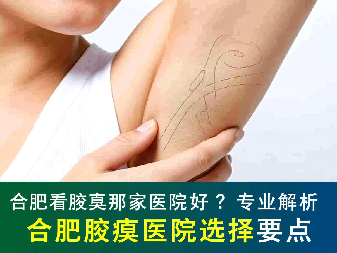 合肥看腋臭那家医院好？专业解析合肥腋臭医院选择要点