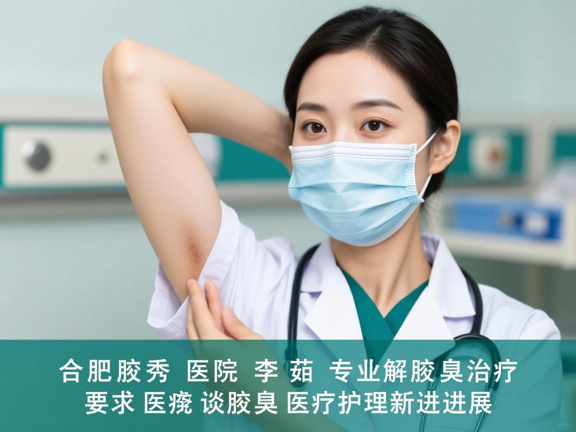 合肥腋秀医院李茹专业解析腋臭治疗，李茹医生谈腋臭医疗护理新进展