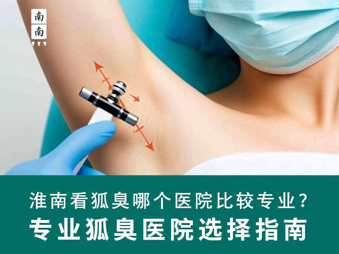 淮南看狐臭哪个医院比较专业？专业狐臭医院选择指南