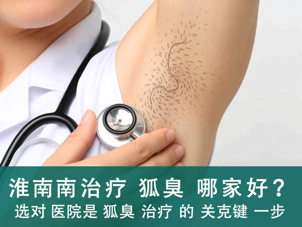 淮南治疗狐臭哪家好？选对医院是狐臭治疗的关键一步