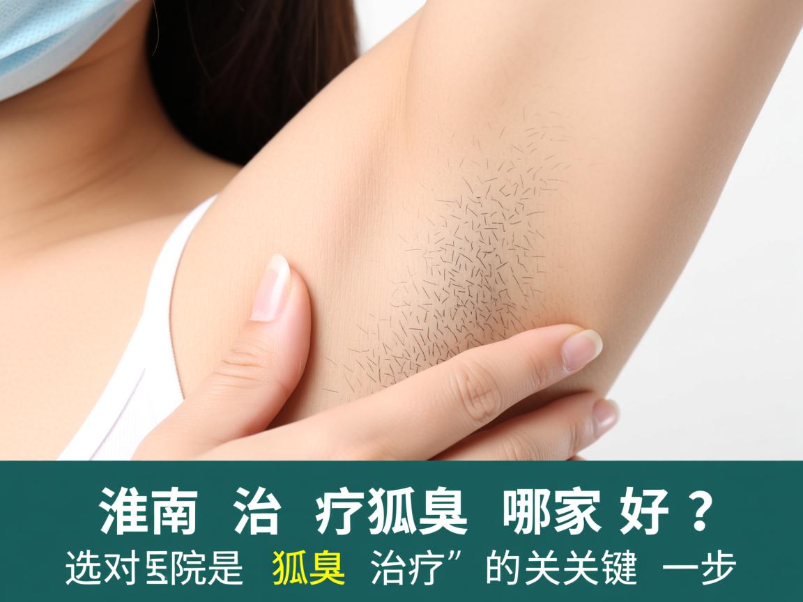 淮南治疗狐臭哪家好？选对医院是狐臭治疗的关键一步