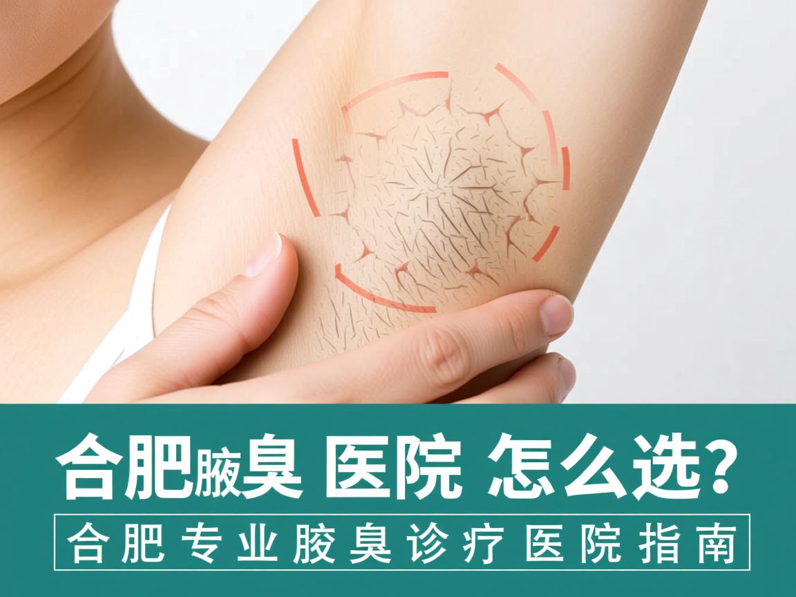 合肥腋臭医院怎么选？合肥专业腋臭诊疗医院指南