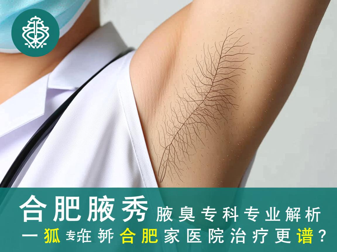 合肥腋秀腋臭专科，专业解析狐臭在合肥那家医院治疗更靠谱？