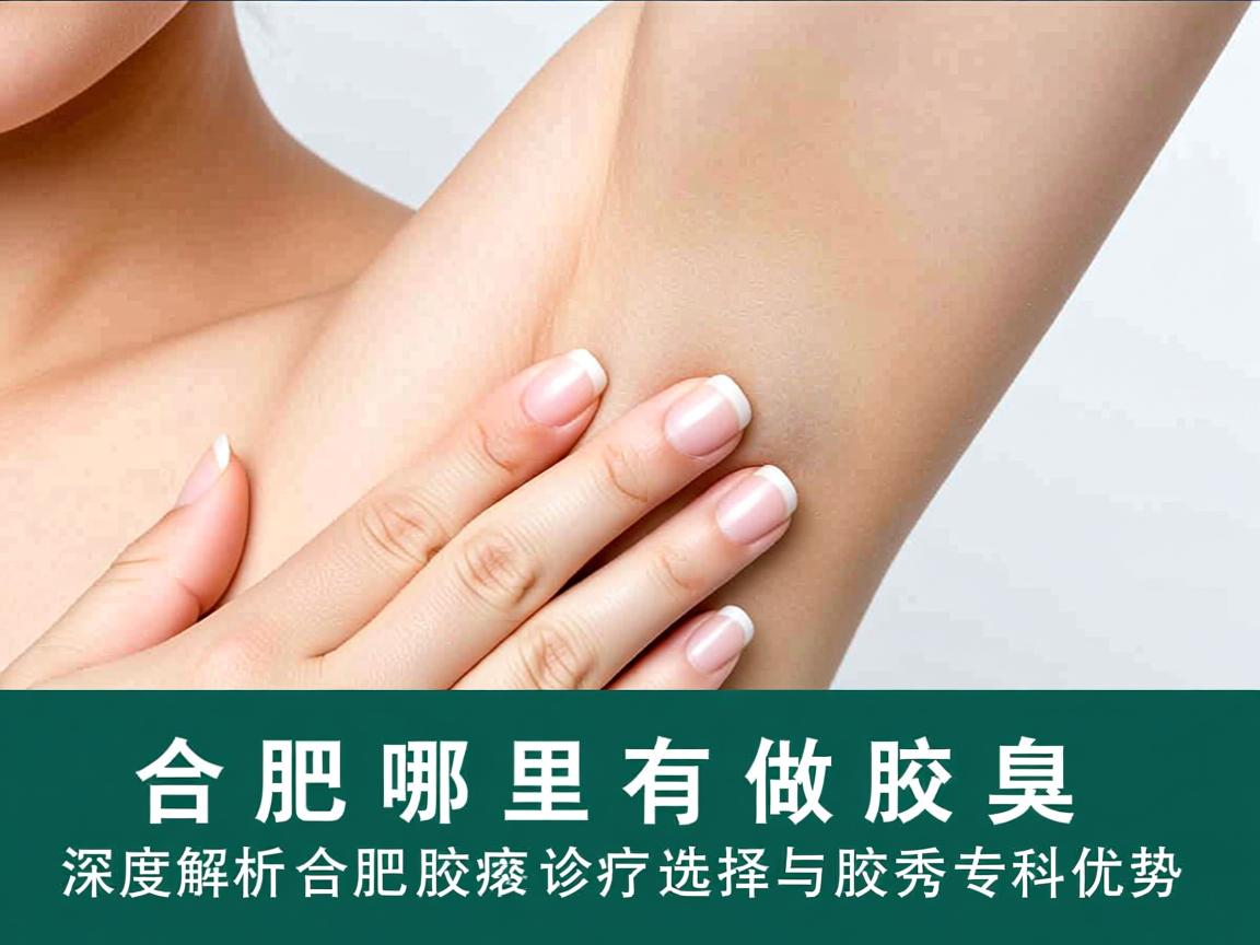 合肥哪里有做腋臭的，深度解析合肥腋臭诊疗选择与腋秀专科优势