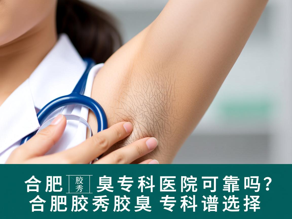 合肥腋秀腋臭专科医院可靠吗？深度解析合肥腋秀腋臭专科的靠谱选择
