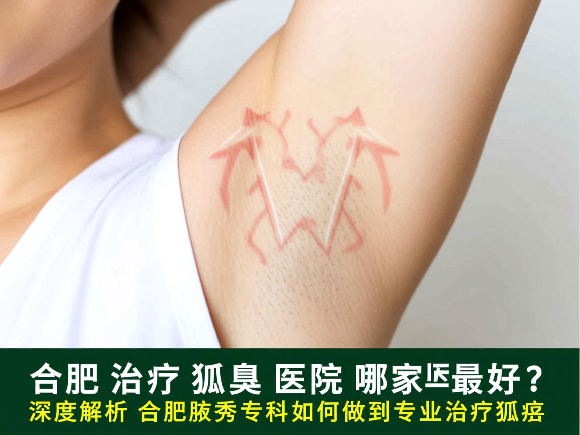 合肥治疗狐臭医院哪家最好？深度解析合肥腋秀专科如何做到专业治疗狐臭