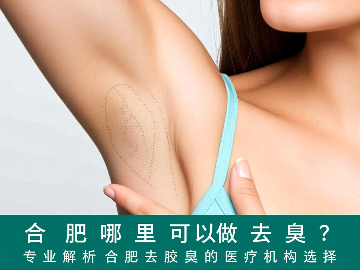 合肥哪里可以做去腋臭？专业解析合肥去腋臭的医疗机构选择