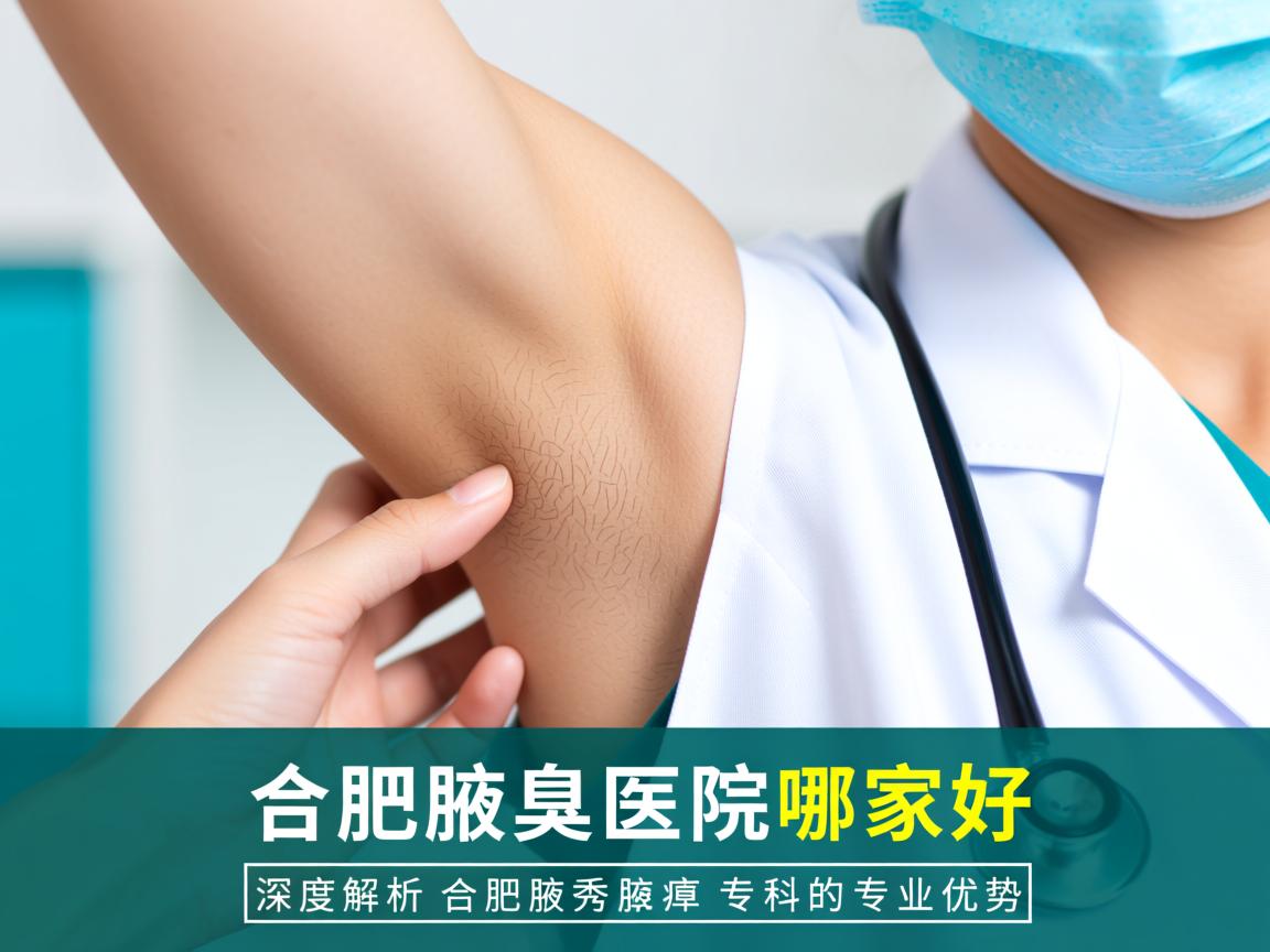 合肥腋臭医院哪家好，深度解析合肥腋秀腋臭专科的专业优势