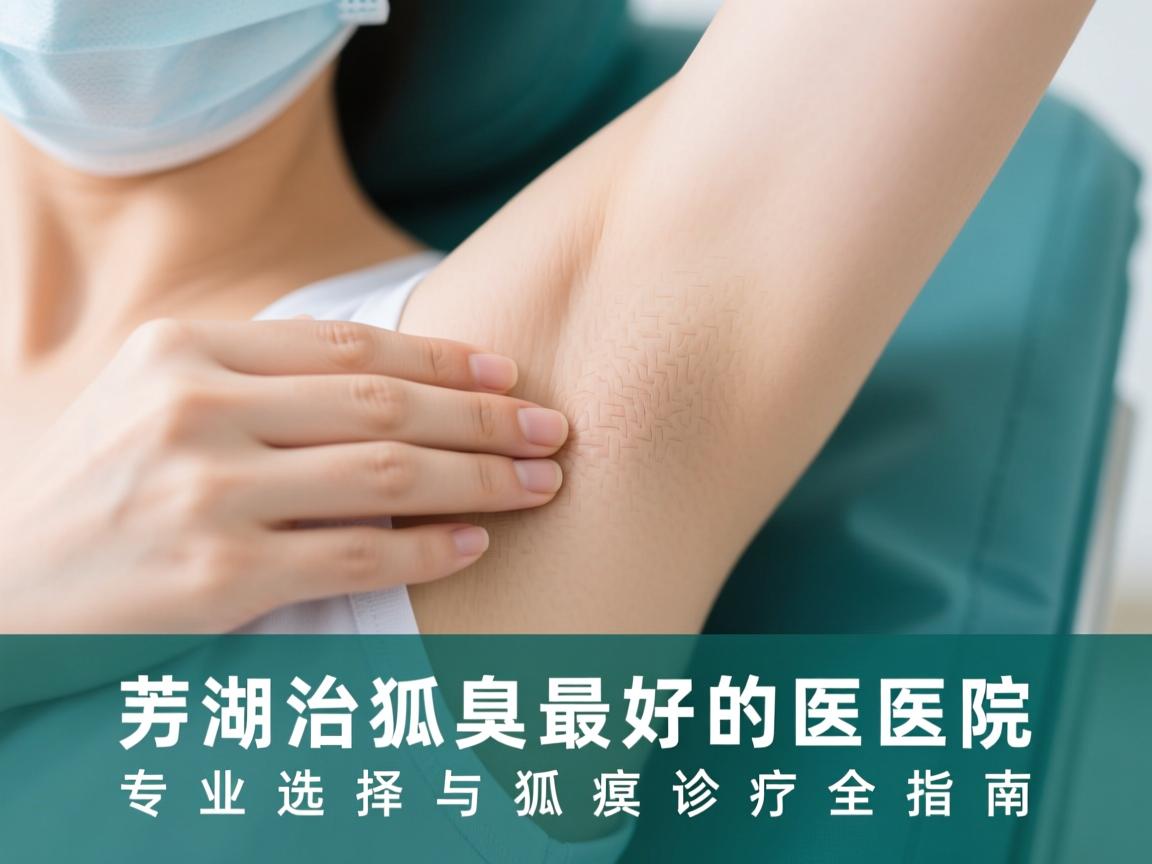 芜湖治狐臭最好的医院，专业选择与狐臭诊疗全指南