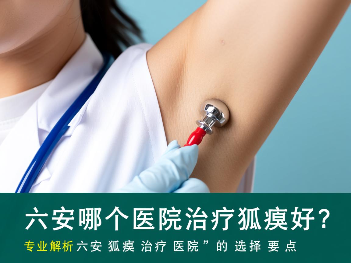 六安哪个医院治疗狐臭好？专业解析六安狐臭治疗医院的选择要点