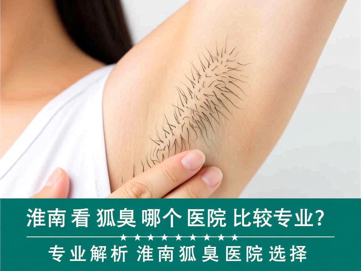 淮南看狐臭哪个医院比较专业？专业解析淮南狐臭医院选择