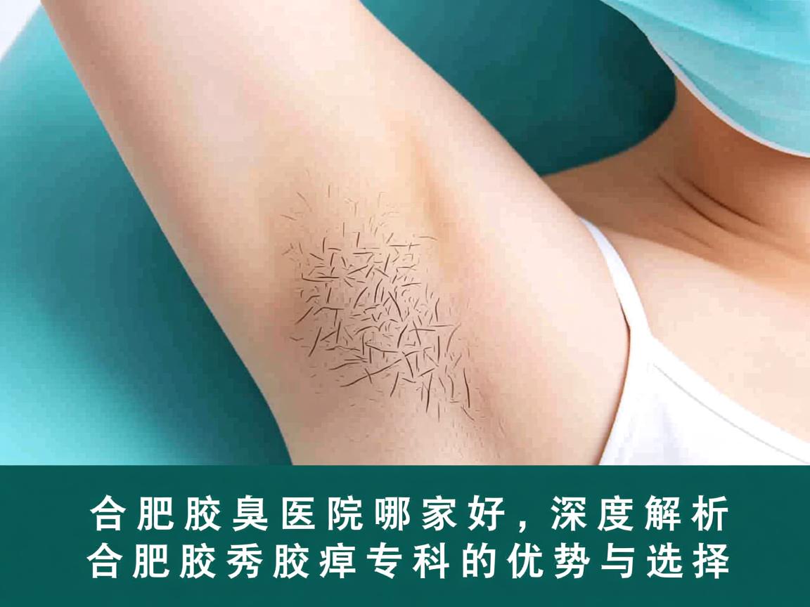 合肥腋臭医院哪家好，深度解析合肥腋秀腋臭专科的优势与选择