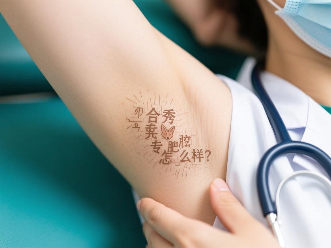 合肥腋秀腋臭专科怎么样？深度解析合肥腋秀的狐臭诊疗实力
