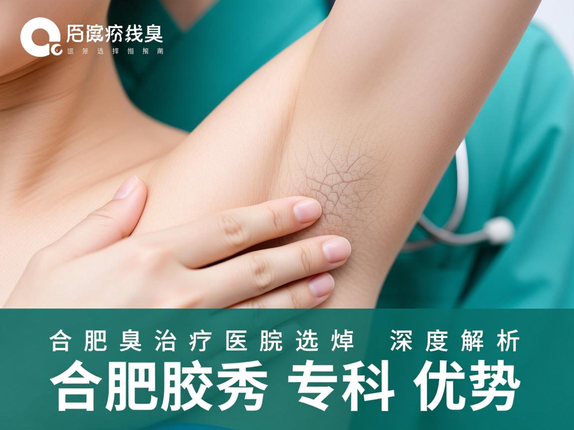 合肥腋臭治疗医院选择指南，深度解析合肥腋秀腋臭专科优势