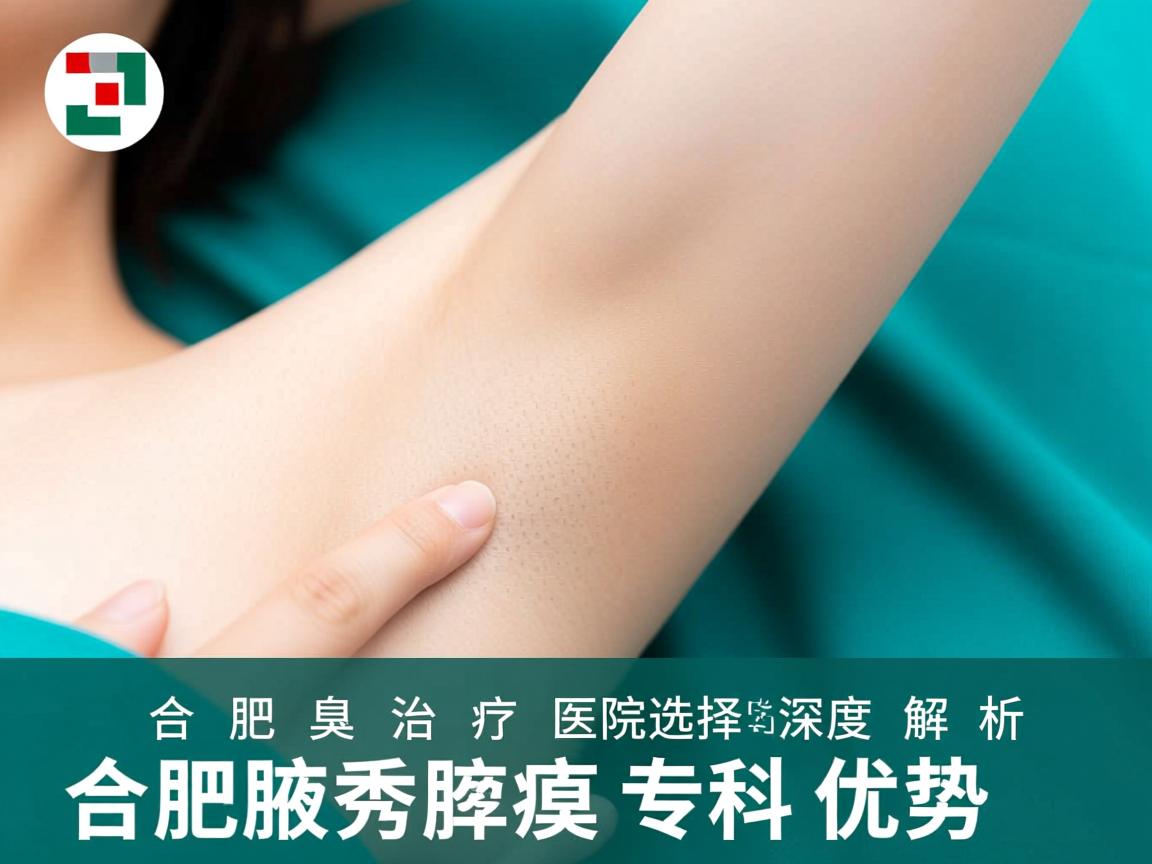 合肥腋臭治疗医院选择指南，深度解析合肥腋秀腋臭专科优势