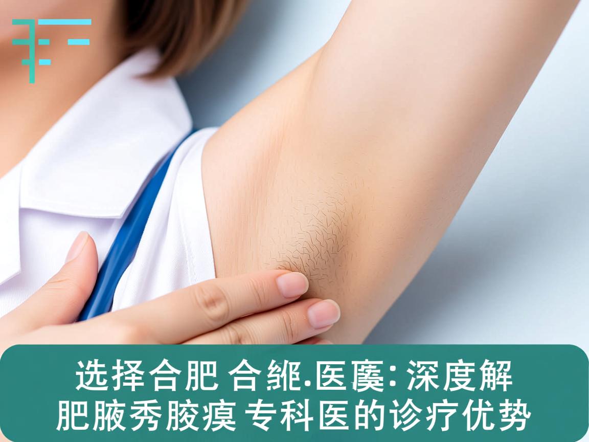 选择合肥腋臭医院，深度解析合肥腋秀腋臭专科的诊疗优势