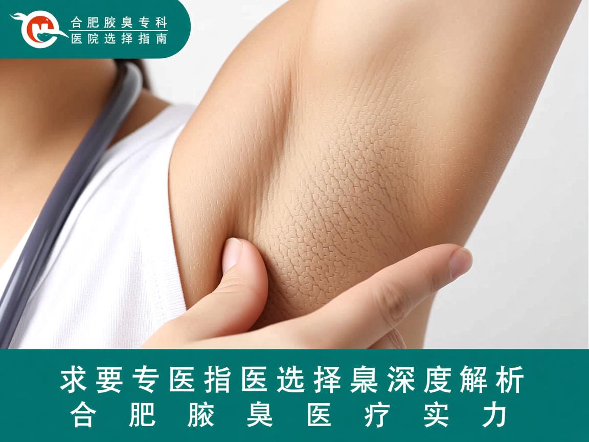 合肥腋臭专科医院选择指南，深度解析合肥腋臭医疗实力