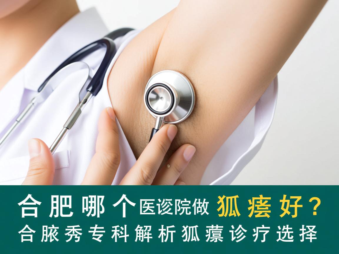 合肥哪个医院做狐臭好？合肥腋秀专科解析狐臭诊疗选择