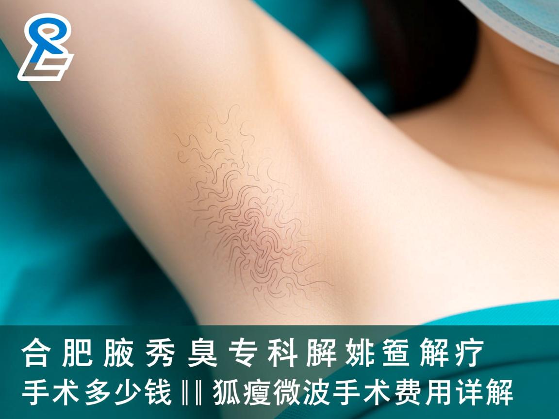 合肥腋秀腋臭专科解析，狐臭微波手术多少钱，狐臭微波手术费用详解