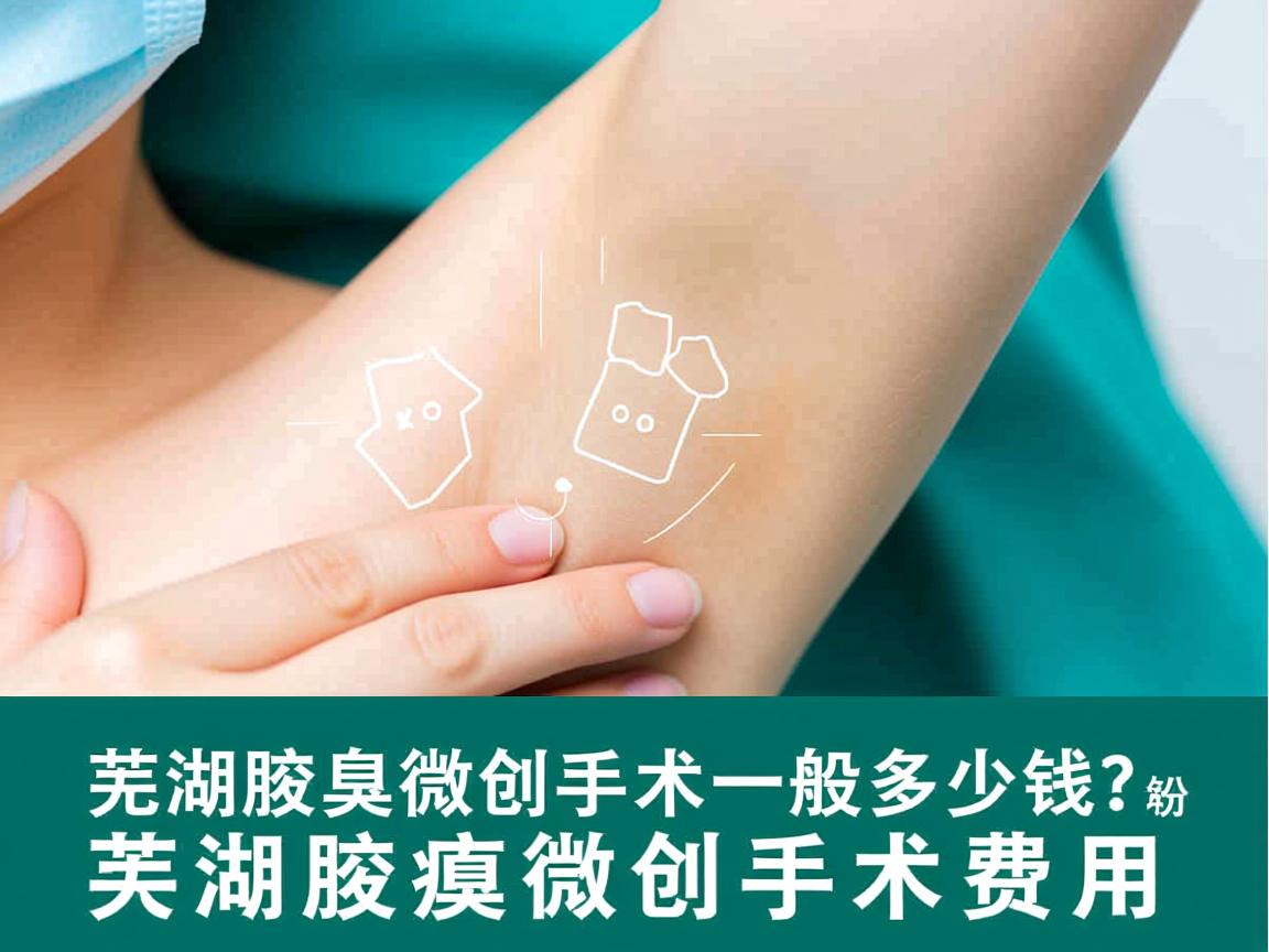 芜湖腋臭微创手术一般多少钱？深度解析芜湖腋臭微创手术费用