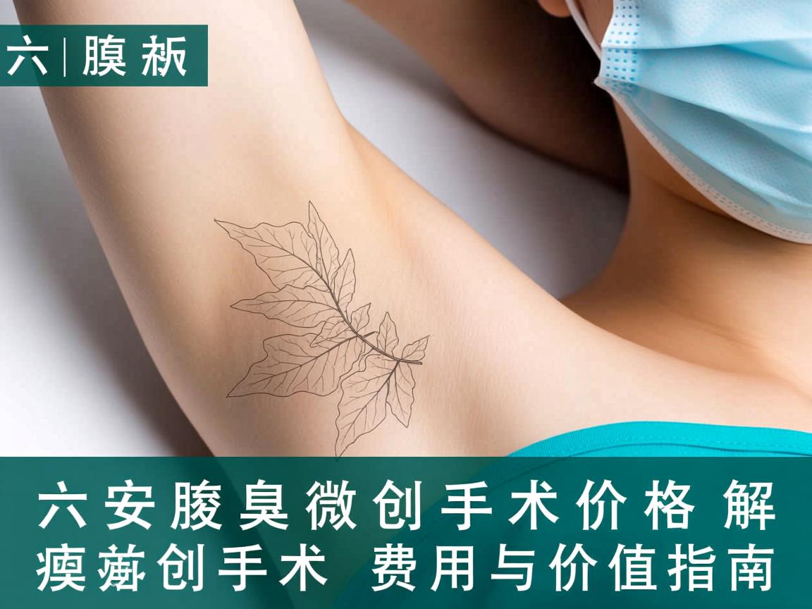 六安腋臭微创手术价格解析，腋臭微创手术的费用与价值指南